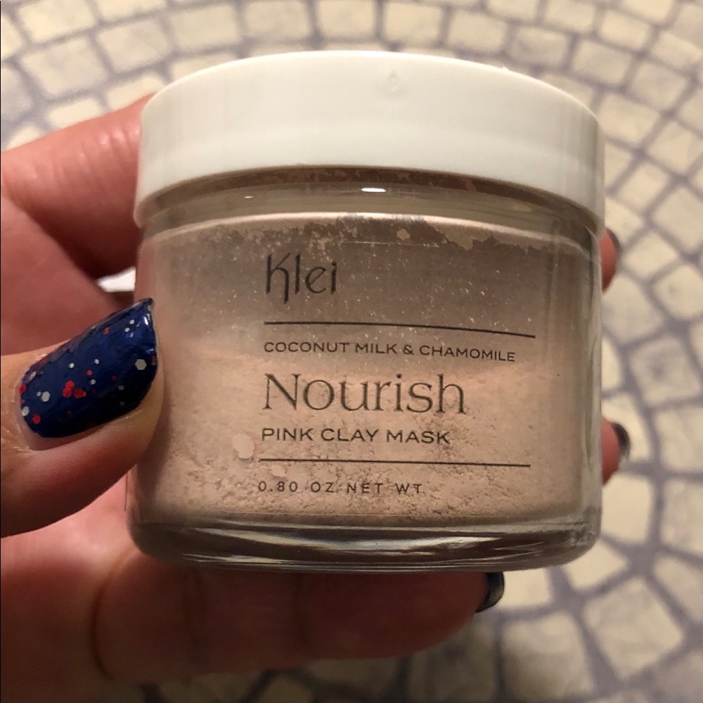 *2/$25 Klei Nourish Rose Clay Face Mask - NEW